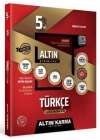Altın Karma Yayınları 5. Sınıf Türkçe Altın Etkinlikli Kazanım Soru Bankası