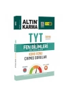 Altın Karma Yayınları TYT Fen Bilimleri Fizik - Kimya - Biyoloji Konu Konu Çıkmış Sorular