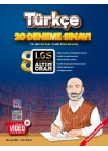 ALTIN ORAN 8.SINIF TÜRKÇE - MATEMATİK 20 DENEME SINAVI (2 Kitap)