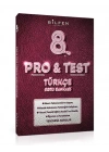 BİLFEN PRO&TEST 8. Sınıf Türkçe - Matematik ve Fen Bilimleri ve İnkilap Soru Bankası ( 4 Kitap)