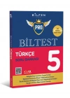 BİLFEN YAYINCILIK 5.SINIF BİLTEST PRO TÜRKÇE SORU BANKASI (YENİ MÜFREDAT)
