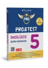 BİLFEN YAYINCILIK 5.SINIF İNGİLİZCE PRO TEST SORU BANKASI (YENİ MÜFREDAT)