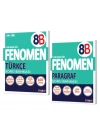 FENOMEN YAYINCILIK 8. Sınıf Türkçe B Soru Bankası + Paragraf B Soru Bankası (2 Kitap)
