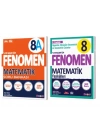 FENOMEN YAYINLARI 8. SINIF Matematik A Soru Bankası ve Matematik Matematik 6. Fasikül (Üçgenler, Dönüşüm Geometrisi Ve Geometrik Cisimler)(2 KİTAP)