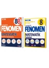 FENOMEN YAYINLARI 8. SINIF Matematik B Soru Bankası ve Matematik 3. Fasikül (Kareköklü İfadeler ve Veri Analizi)(2 KİTAP)