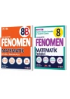 FENOMEN YAYINLARI 8. SINIF Matematik B Soru Bankası ve Matematik 6. Fasikül (Üçgenler, Dönüşüm Geometrisi Ve Geometrik Cisimler)(2 KİTAP)