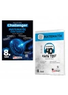 KAFA DENGİ YAYINLARI 8. Sınıf Challenger Matematik Soru Bankası + Matematik Kafa Test