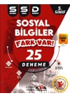 KORAY VAROL YAYINLARI 5.SINIF SOSYAL BİLGİLER FARK VAR 25Lİ DENEME (MAARİF MODELİNE UYGUN)