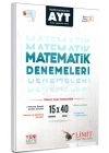 LİMİT YAYINLARI AYT 15Lİ MATEMATİK DENEME