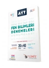 LİMİT YAYINLARI AYT 20Lİ FEN BİLİMLERİ DENEME
