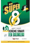Nitelik Yayınları 8.SINIF YENİ NESİL SÜPER FEN BİLİMLERİ 10 DENEME SINAVI