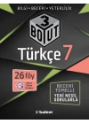 TUDEM YAYINLARI 7.SINIF 3 BOYUT TÜRKÇE BECERİ TEMELLİ SORULAR 26 FÖY
