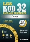 TUDEM YAYINLARI 8.SINIF LGS TÜRKÇE KOD 32 HAFTALIK DENEME