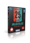 Yanıt Yayınları LGS Anlam Bilgisi 25 Denemesi