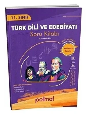 POLİMAT YAYINLARI 11.SINIF TÜRK DİLİ VE EDEBİYATI SORU KİTABI