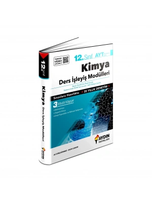AYDIN YAYINLARI 12.SINIF KİMYA DERS İŞLEYİŞ MODÜLLERİ