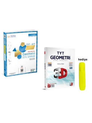 3D ve Üçdörtbeş TYT Geometri Soru Bankası