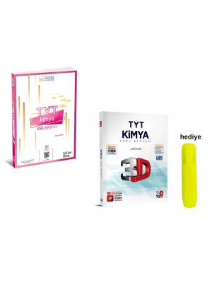 3D ve Üçdörtbeş TYT Kimya Soru Bankası