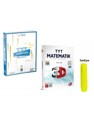 3D ve Üçdörtbeş TYT Matematik Soru Bankası