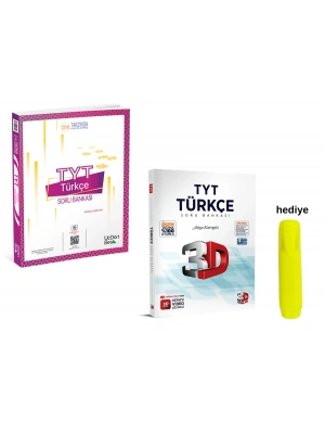 3D ve Üçdörtbeş TYT Türkçe Soru Bankası