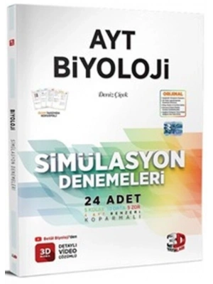 3D Yayınları AYT Biyoloji Simülasyon Denemeleri