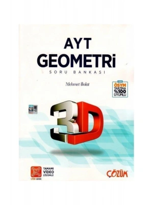 3D Yayınları AYT Geometri Soru Bankası