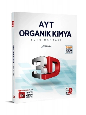 3D Yayınları Ayt Organik Kimya Soru Bankası