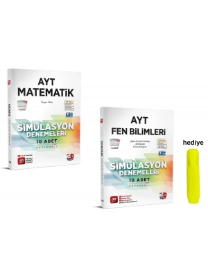 3D Yayınları AYT Sayısal Matematik Fen Simülasyon Deneme Seti