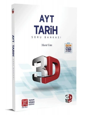 3D Yayınları AYT Tarih Soru Bankası