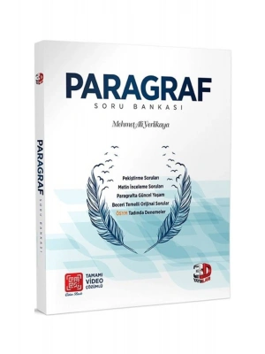 3D Yayınları Paragraf Tamamı Video Çözümlü Soru Bankası