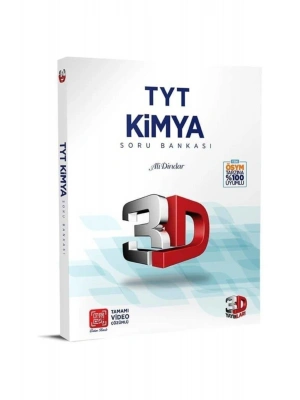 3d Yayınları Tyt Kimya Soru Bankası