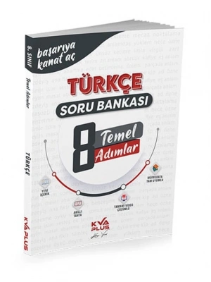 KORAY VAROL YAYINLARI 8. SINIF TÜRKÇE TEMEL ADIMLAR SORU BANKASI