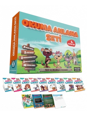 ARI YAYINLARI 1. Sınıf Kuruyemiş Kardeşler ile Okuma Anlama Seti