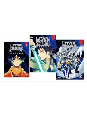 ÇİZGİ DÜŞLER YAYINEVİ Star Wars: Rebels - Asiler 1 - 2 - 3 ( 3 KİTAP )