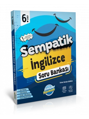 ÜNLÜLER KARMASI Sempatik 6. Sınıf İngilizce Soru Bankası