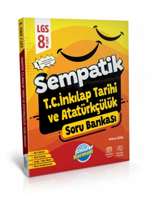 ÜNLÜLER KARMASI Sempatik 8. Sınıf T.C. İnkılap Tarihi ve Atatürkçülük Soru Bankası