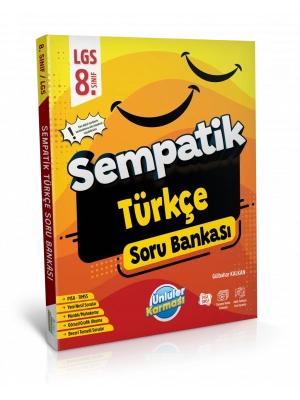 ÜNLÜLER KARMASI Sempatik 8. Sınıf Türkçe Soru Bankası