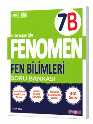 FENOMEN YAYINLARI 7 Fen Bilimleri B Soru Bankası