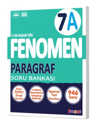 FENOMEN YAYINLARI 7 Paragraf A Soru Bankası