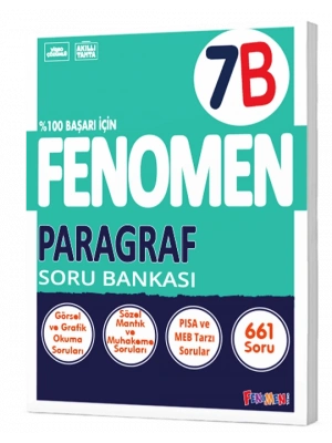 FENOMEN YAYINLARI 7 Paragraf B Soru Bankası