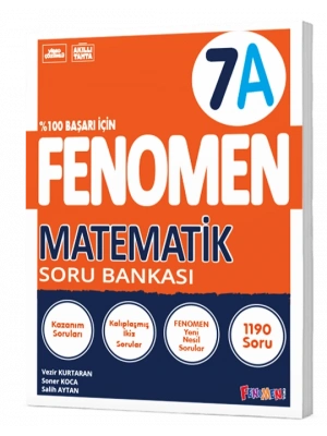 FENOMEN YAYINLARI 7 Matematik A Soru Bankası