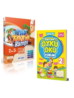 YANIT YAYINLARI 2. Sınıf Yaz Tatil Kampı + Kırmızı Beyaz Öykü Oku Yorum