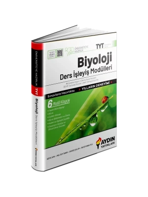 AYDIN YAYINLARI Üniversiteye Hazırlık TYT Biyoloji Ders İşleyiş Modülleri