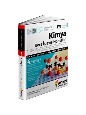 AYDIN YAYINLARI Üniversiteye Hazırlık TYT Kimya Ders İşleyiş Modülleri
