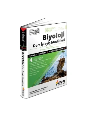 AYDIN YAYINLARI Üniversiteye Hazırlık TYT-AYT Biyoloji Ders İşleyiş Modülleri