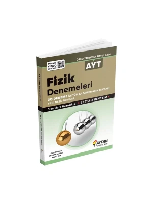 AYDIN YAYINLARI AYT Fizik 30 Deneme