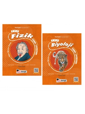 KAFA DENGİ YAYINLARI TYT Fizik + Biyoloji Soru Bankaları | Süper Öğreten Sistem