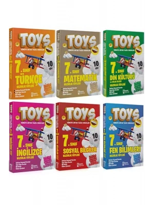 İsem Yayıncılık 7. Sınıf TOYS Tüm Dersler Soru Bankası Seti