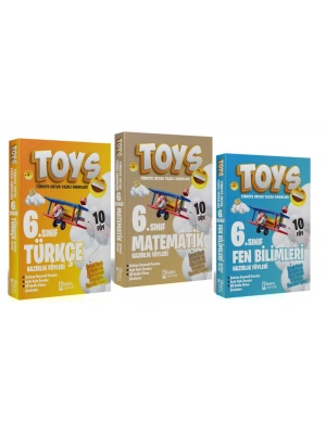 İsem Yayıncılık 7. Sınıf TOYS Türkçe + Matematik + Fen Bilimleri Soru Bankası Seti