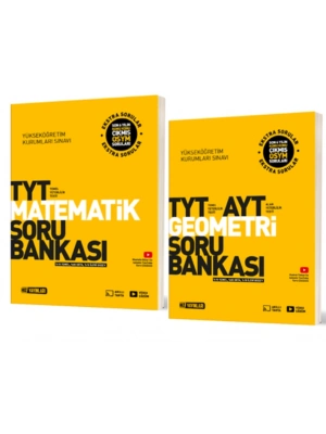 HIZ YAYINLARI TYT MATEMATİK + TYT - AYT GEOMETRİ SORU BANKASI